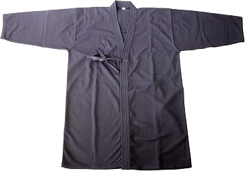 E-BOGU Navy Blue Orizashi Jersey Kendogi for Summer