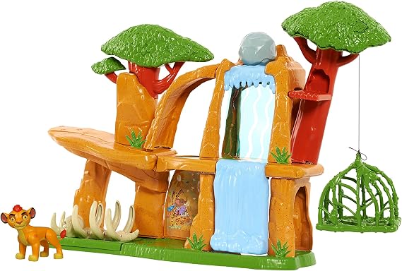 Lion Guard Defend the Pride Lands Playset, Lion King, Action Figures, Pretend Play, Kids Toys for Ages 3 Up by Just Play