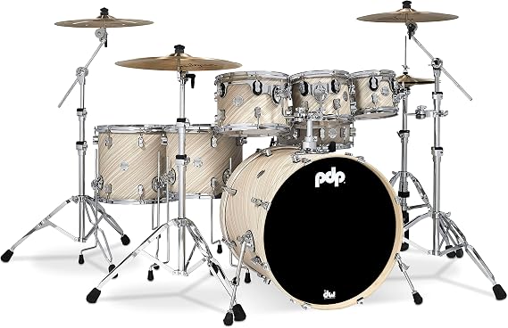 PDP Concept Maple Shell Pack - 7-piece - Twisted Ivory