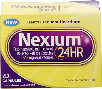 Nexium 24HR Capsules, 126 Count Pack 1w64ws