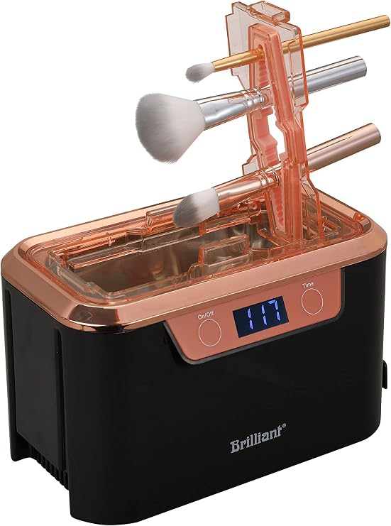 Brilliant HydroSonic LUX-BM Ultrasonic Cleaner, Black