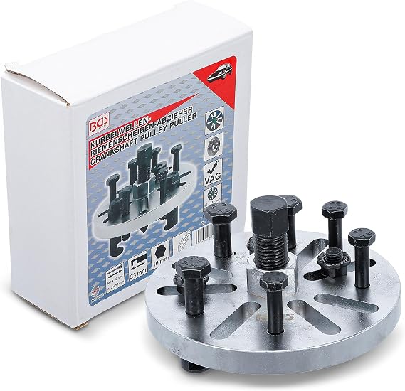 BGS 6646 | Crankshaft Pulley Puller | universal | 2/3-arm puller, for 3, 4, 5 and 6-hole attachment, bolt circle diameter 48 - 114 mm