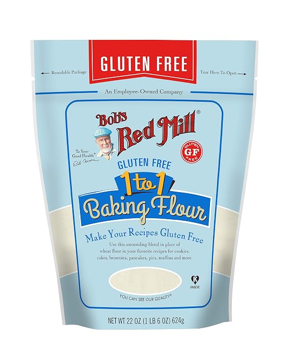 Bobs Red Mill Flour, 1 To 1 Baking, 22 oz