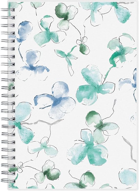 Blue Sky 2024 Weekly and Monthly Planner, January - December, 5" x 8", Frosted Cover, Wirebound, Lindley (101579-24)