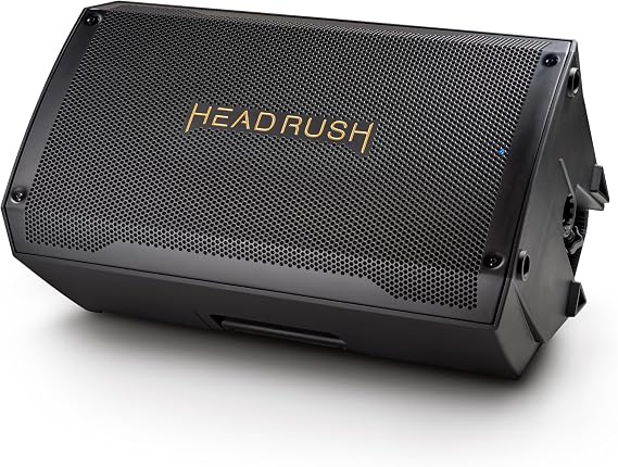 HeadRush FRFR108 MKII 2000W Electric Guitar Amplifier for Modellers | Full-Range Flat-Response 8" Floor Wedge Speaker with Bluetooth for Multi-FX and Amp Modeling Processors