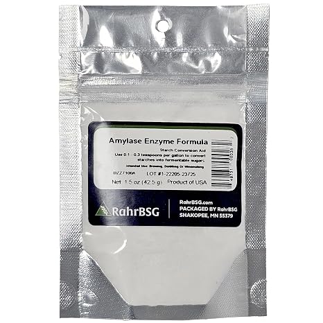 Amylase enzyme - 1.5 oz.