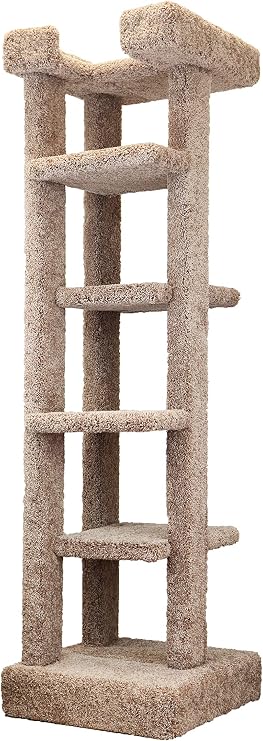New Cat Condos Solid Wood 5 level Large Cat Tree Tower