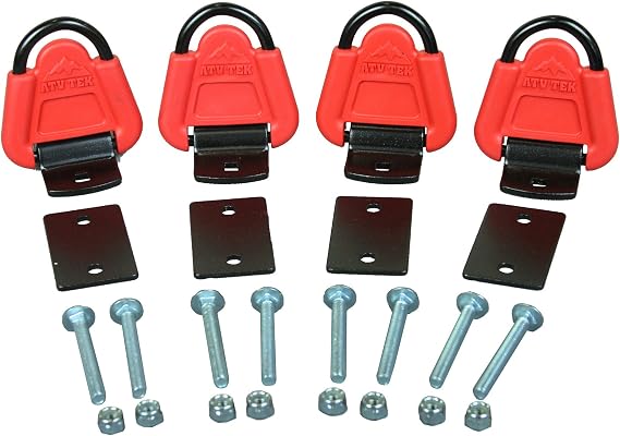 ATV TEK, ATVTDA1, Straplock Tie-Down Anchor Kit for ATV & UTV - 4 Packs