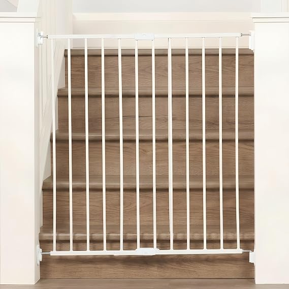 Regalo Safety 36" Extra Tall Baby Gate for Top of Stairs & Dooways