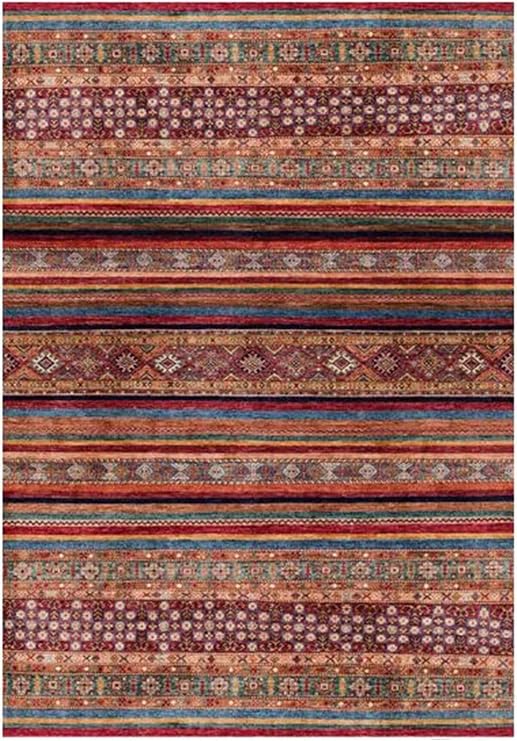 Gloria Td408 Multi Şal Desen Dokuma Saçaklı Kilim, Multi, 100 x 300