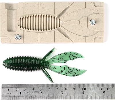 Soft Plastiс Mold Lure Making Injection Molds Fishing Lures PowerBait Creature Hawg 4
