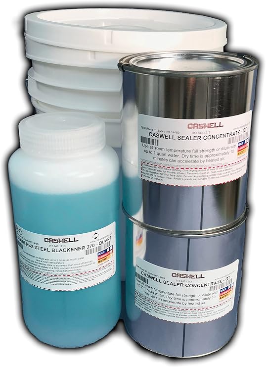 Caswell Stainless Steel Blackening Kit - 3 Gallon