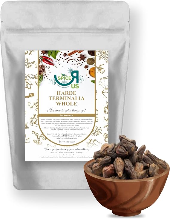 Whole Harde Terminalia Chebula/Haritaki/Black Myrobalan 50g-1900g (50g)