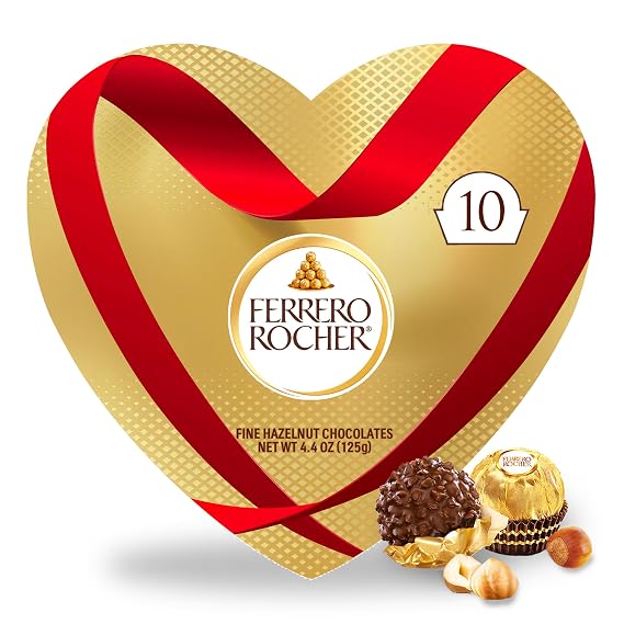 Ferrero Rocher Heart, 10 Count