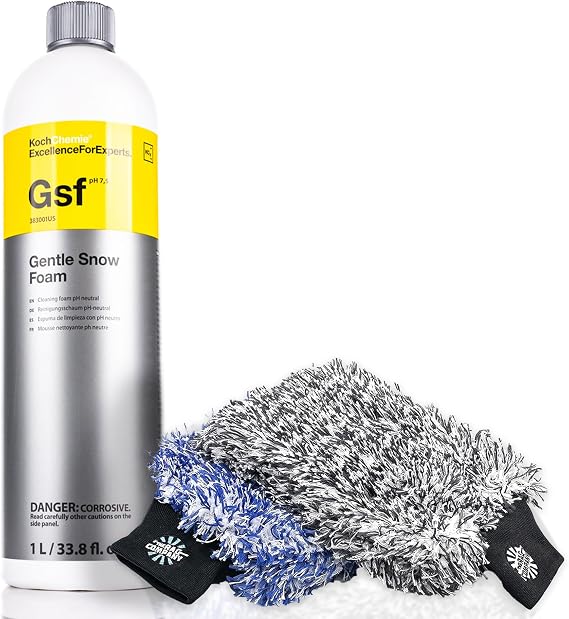 KOCHCHEMIE Gentle Snow Foam & Cyclone Wash Mitt Bundle