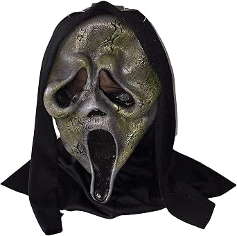 Fun World Mens Ghost Face Zombie Accessory, Multi, Standard