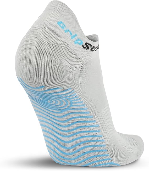 Athletic Grip Socks - Crew Height, Quarter Crew, and No Show - Yoga, Pilates, Soccer, Football, Gym, Crossfit