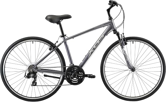 Cross200 21 Speed Hybrid Bike Commuter City Bike, for Men and Women, Adult and Teenager, 700C Wheel, 15.5/17.5/19.5/21.5 Inch Lightweight Aluminum Alloy Frame