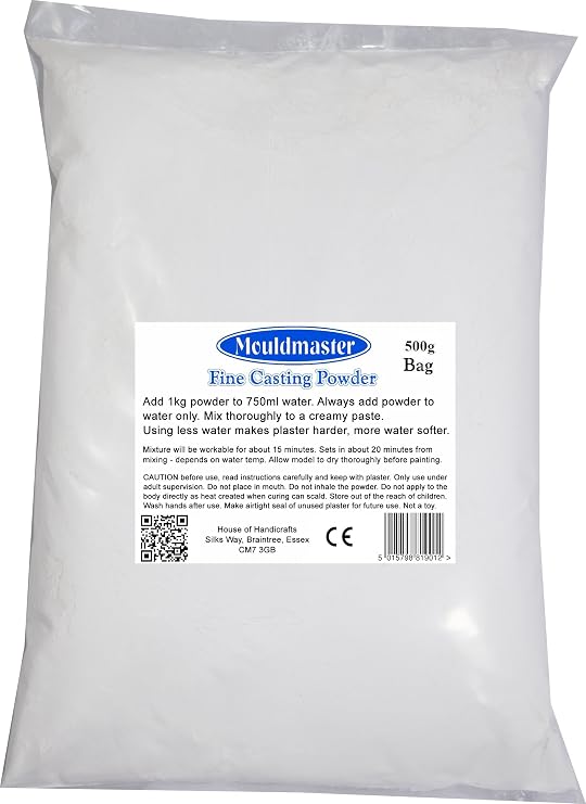 Mouldmaster 500 g Plaster of Paris, White