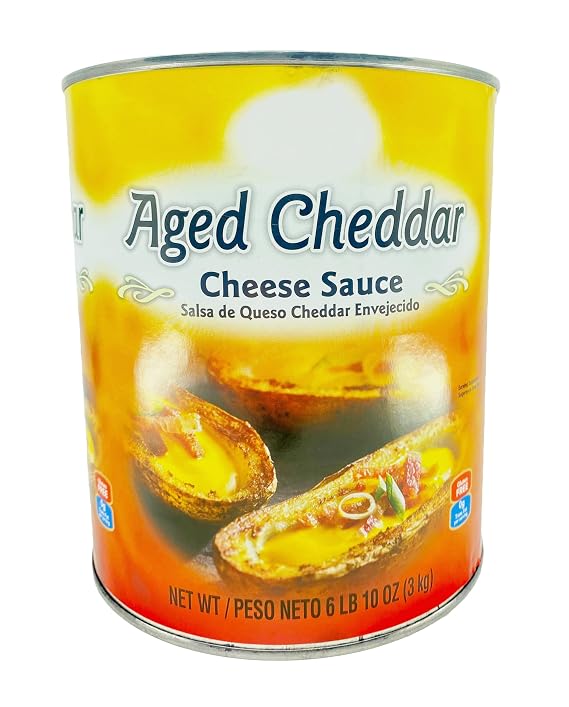 Salsa De Queso | Cheese Sauce | Bits N Things | (106 oz., Aged Cheddar)