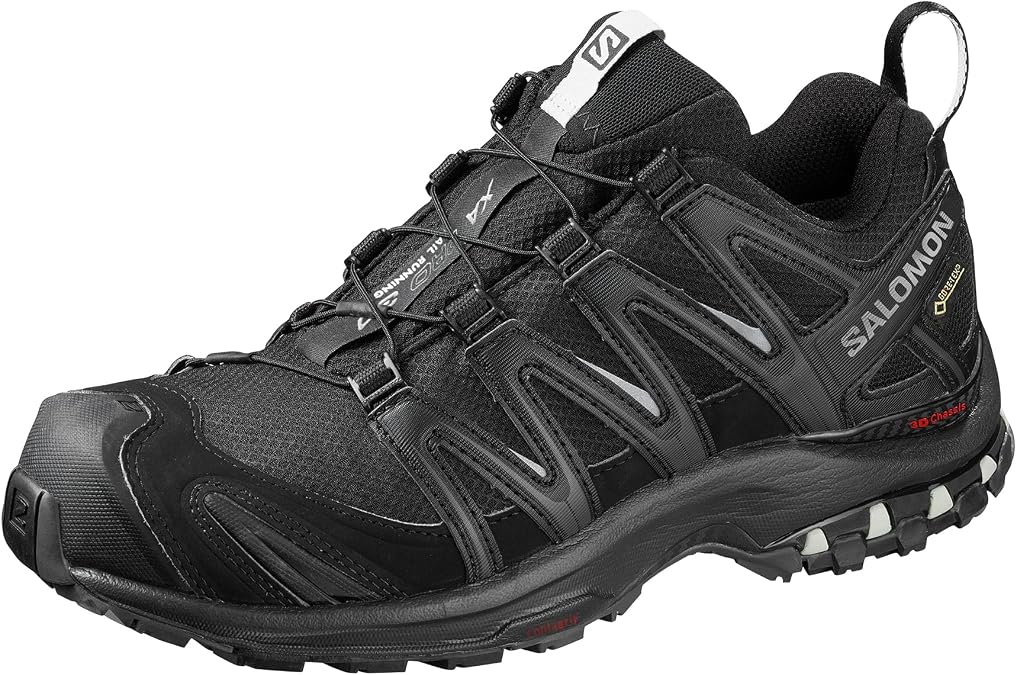 Salomon レディース XA PRO 3D GTX ブラック/ブラック/ミネラルグレー 10.5 B US