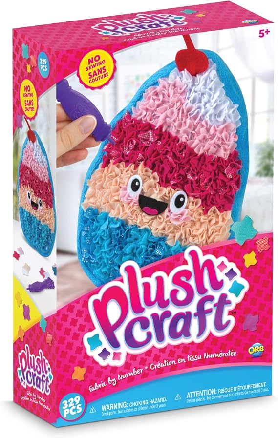 ORB PlushCraft Cupcake Pillow, Multi
