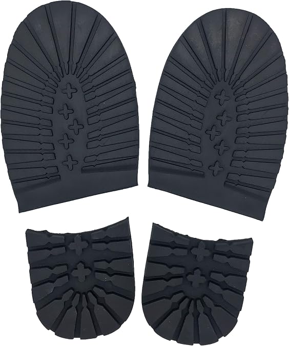 Rubber Boot Sole Replacement Kit, Full Heel and Toe Caps