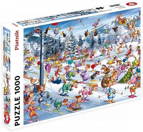 Piatnik 00 5351 Ruyer Skiing Puzzle