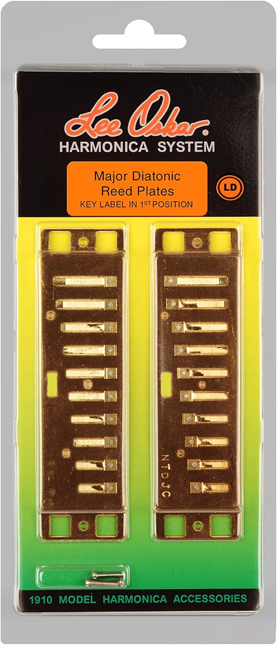 Lee Oskar Major Diatonic Replacement Reed Plates Low D