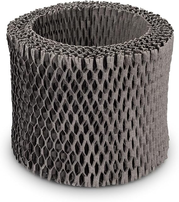 Crane Genuine Evaporative Humidifier Replacement Filter for Model EE-5403 / HS-1970, Demineralization Wick Filter for Hard Water, Reduces White Dust, Maintains Clean Moisture Output, 1 Pack OEM Filter