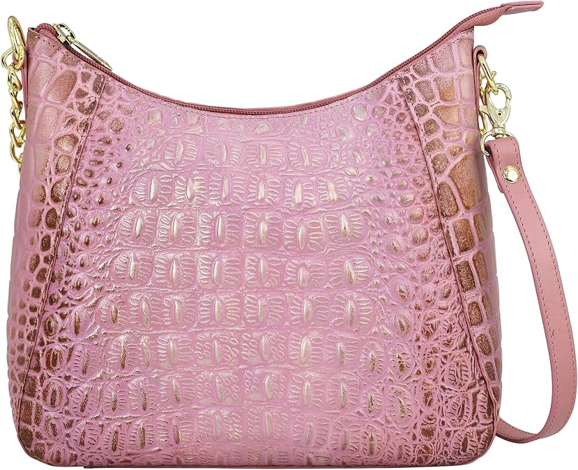 Anuschka Women's Zip-top Shoulder Hobo - 709