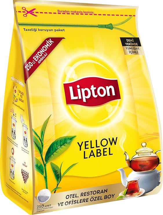 Lipton Yellow Label 250'li Demlik Poşet Çay