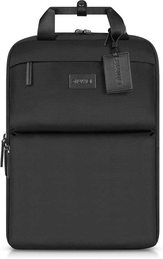 JiaWei Laptop Backpack,Business Travel Backpack Fits 15.6 inches Computer-TSA-Ready (Black)