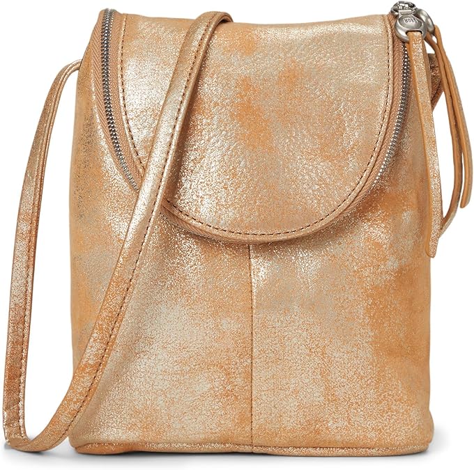 HOBO Women's Fern Crossbody, Saddle Stardust, One Size