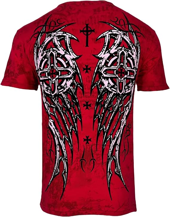 Archaic by Affliction Men's T-Shirt Wing Man Y2K