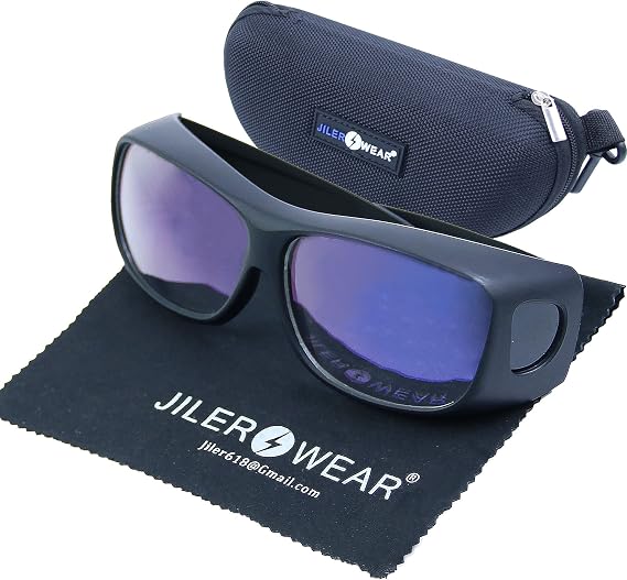 JILERWEAR CO2 Laser Safety Goggles - Reflective 10600nm Glasses