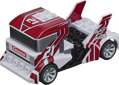 Carrera 64191 Build n Race Truck 1:43 Scale Analog Slot Car Racing Vehicle GO!!! Slot Car Toy Race Track Sets