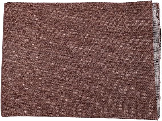 Speaker Grill Cloth for Vintage Speakers Grills, Speaker Grill Cloth Mesh Cloth Stereo Fabric Replacement, 59.06x19.69in (Brown)