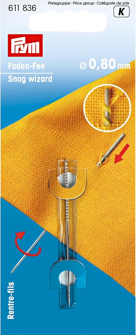 Prym Snag Wizard, Polyester, Silver, Diameter: 0.8 mm