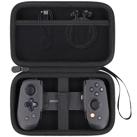 Aenllosi Hard Case for Backbone Pro Mobile Gaming Controller, Black | EVA case construction, Water-resistant design, Dust-resistant design, Protective case only