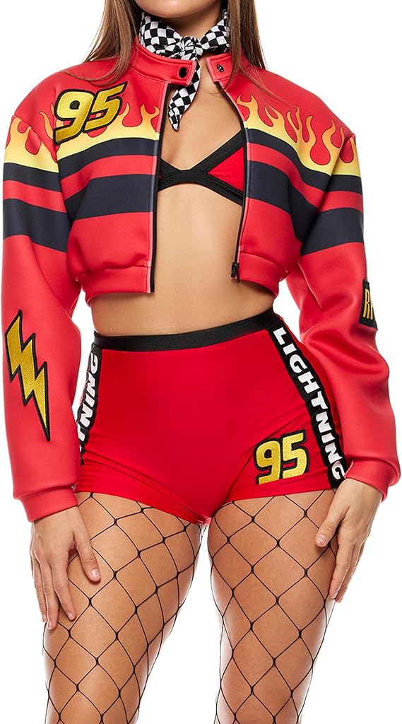 Forplay Women's I am Speed Movie Character Costume, L/XL