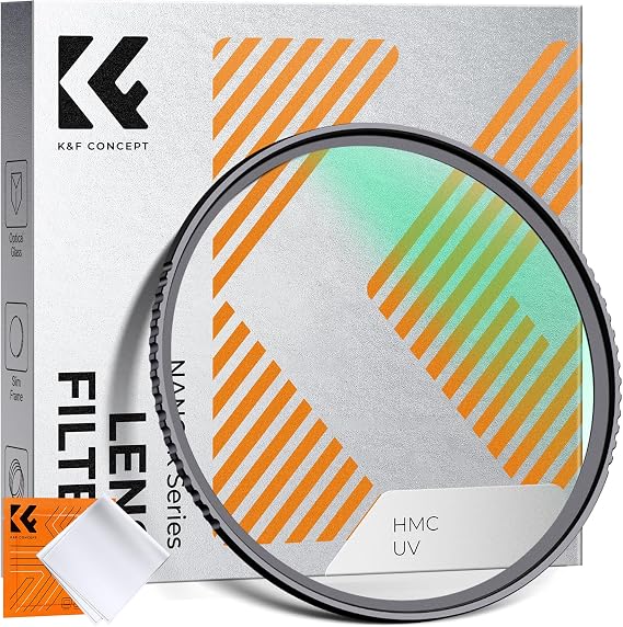 K&F CONCEPT 37mm MCUV Lens Protection Filter Ultra Slim 18 Multi-Coating