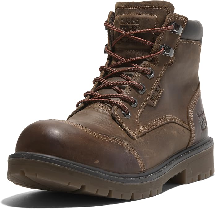 Timberland PRO Men's Whitman 6 Inch Composite Safety Toe Waterproof Boots
