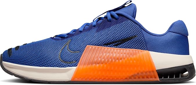 Nike Men's Metcon 9 Training Shoes, Astronomy Blue Black Hyper Crimson, 11