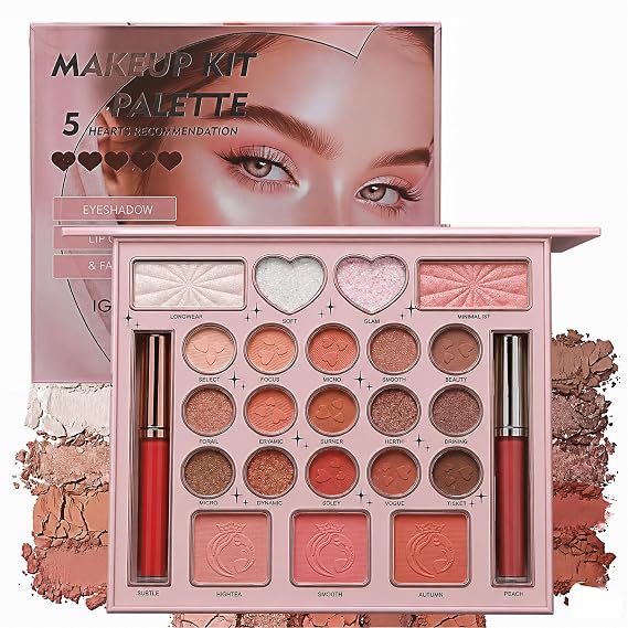 Travel Makeup Palette, Eyeshadow Makeup book Palette (01)