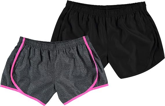 Cheetah Ladies 2 Pack Woven Shorts