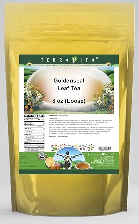 Goldenseal Leaf Tea (Loose) (8 oz, ZIN: 512020)