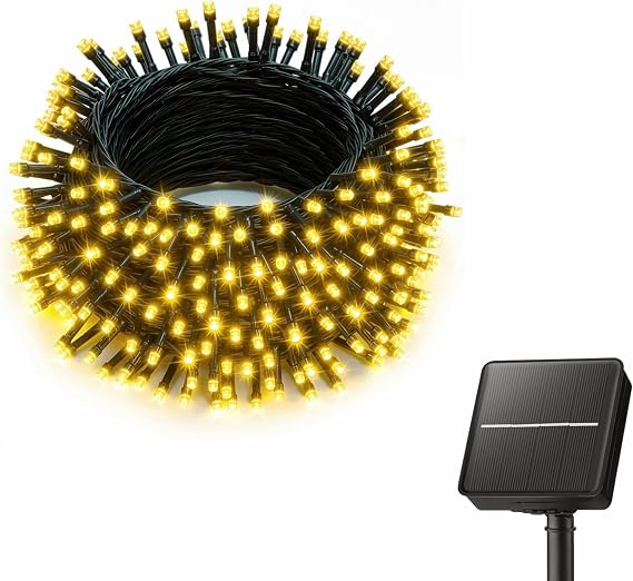 Brightown Solar String Lights Outdoor Waterproof, 40FT 100 LED