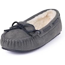 Minnetonka Cally Slipper Grey 8 W