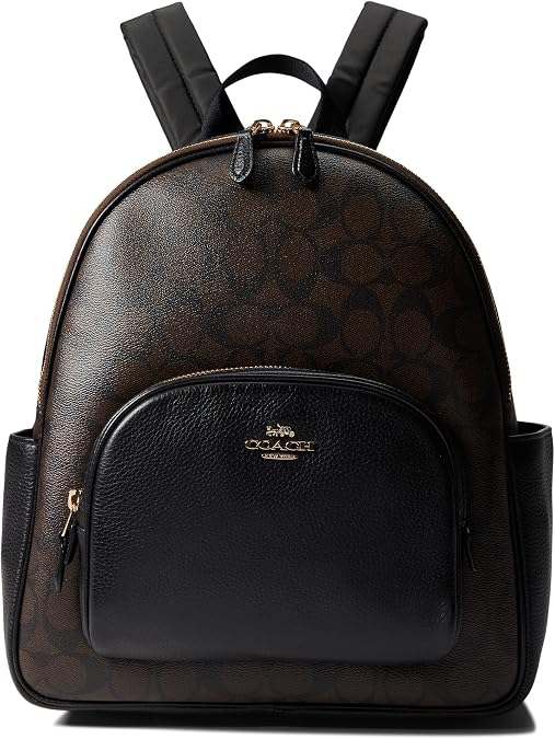 Coach 5671 IMAA8 Women's Outlet Backpack Backpack Signature Brown Black